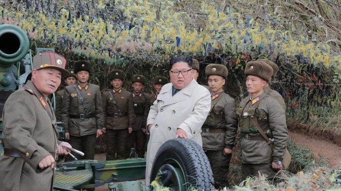 Siap Perang, Kim Jong Un Perintahkan Militer Intensifkan Latihan
