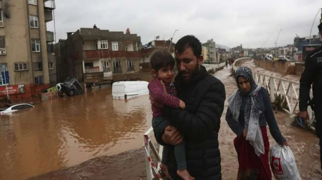 Setelah Gempa Dahsyat Turki Diterjang Banjir Bandang Hingga Jatuh Korban Jiwa