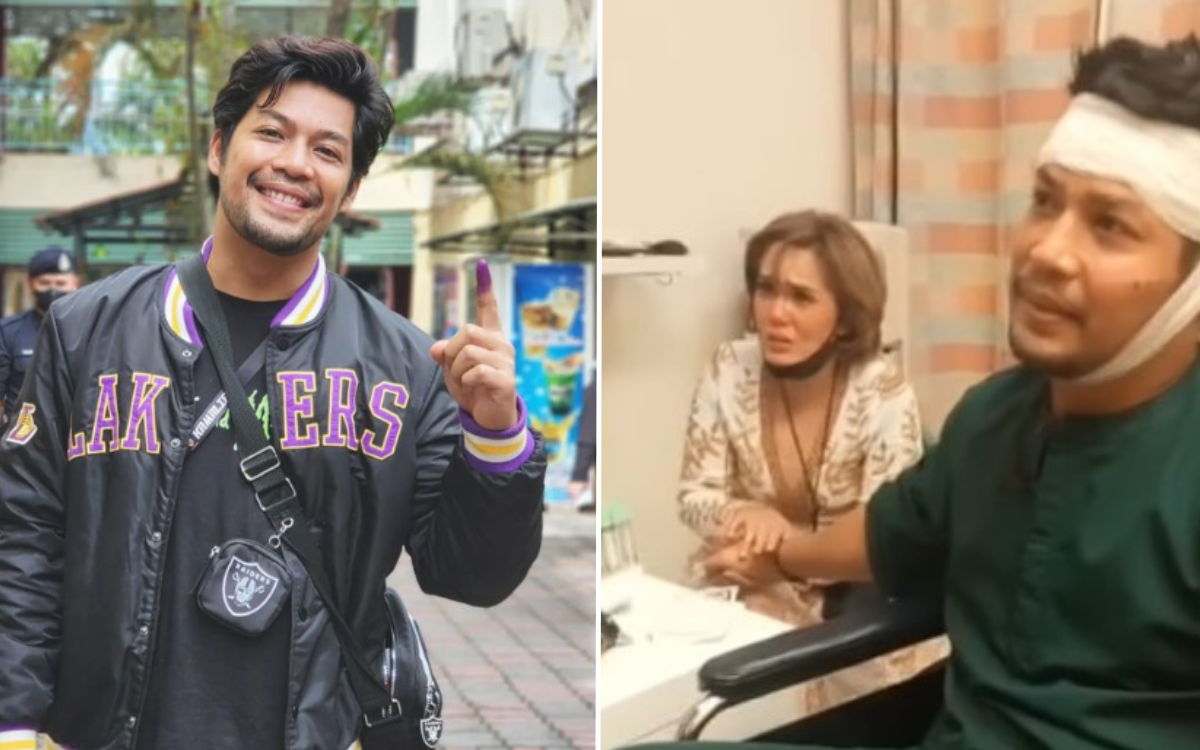 Aktor Malaysia Tiba-tiba Diserang Saat di Singapura