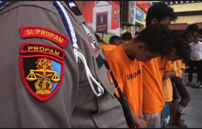 Penangkapan 4 Anggota Geng Motor Yang Begal Pemudik Asal Kalimantan