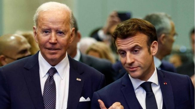 Presiden Prancis Mengklaim Presiden AS Setuju Dorong China Damaikan Ukraina Dan Rusia