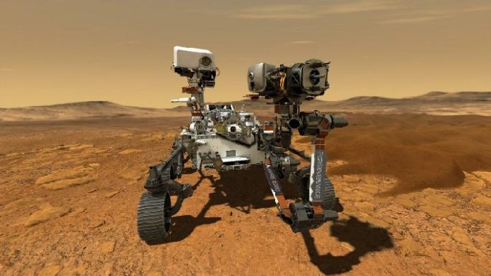 Penampakan Robot Penjelajah Mars Buatan China Yang Diungkap Mata-Mata NASA