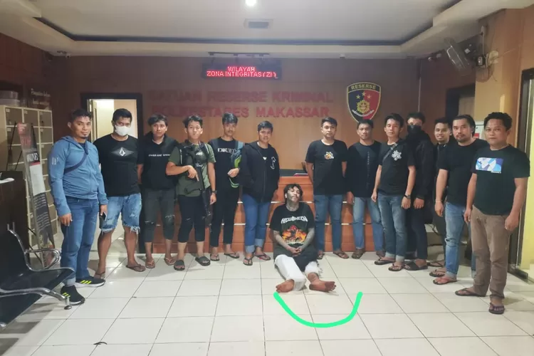 Momen Tertangkapnya Bang Jago Makasar Yang Aniaya Pemudik Asal Kalimantan