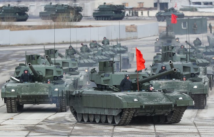 Tank Tempur T 14 Rusia Yang Siap Serang Ukraina