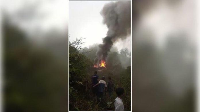 Kejadian Jatuhnya Helikopter TNI Di Ciwidey