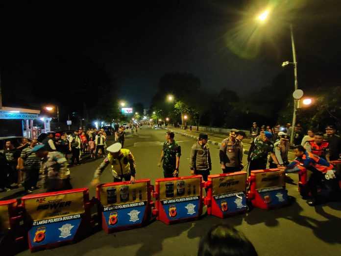 Proses Penutupan Jalan Otista Oleh Pemkot Bogor Imbas Perbaikan Jembatan