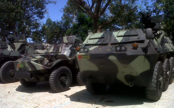 Kendaraan Tempur TNI Tiba Di Labuan Bajo Untuk Mengamankan KTT ASEAN