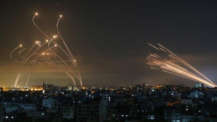 Jet Tempur Israel Gempur Serangan Ke Gaza Aksi Balas Dendam Serangan Roket