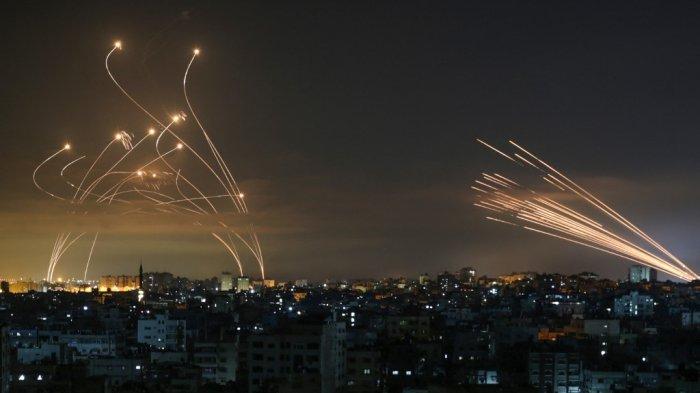 Jet Tempur Israel Gempur Serangan Ke Gaza, Aksi Balas Dendam Serangan Roket