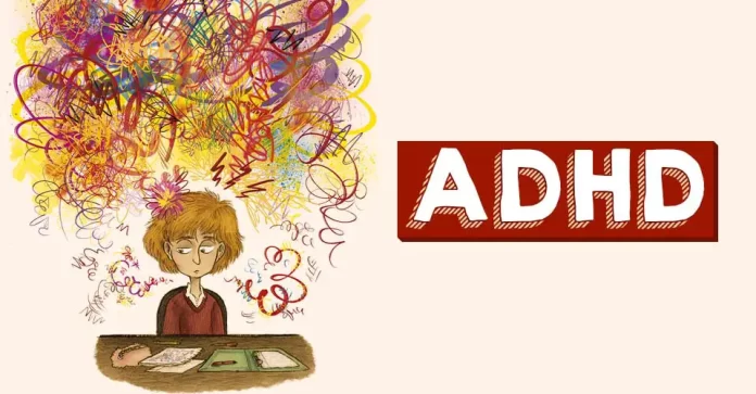 Ilustrasi Orang Yang Mengidap ADHD