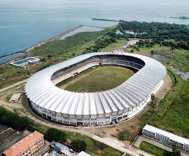 Ilustrasi Stadion Yang Akan Dibangun Di Makassar