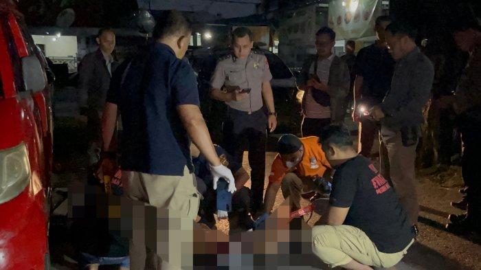 Penemuan Jasad Pria Yang Tewas Di Tengah Jalan Dengan Luka Tusuk Di Depok