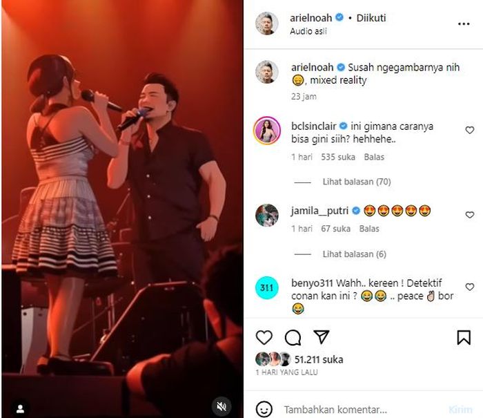 Heboh BCL Kepergok Sering Pantengin Media Sosial Ariel NOAH