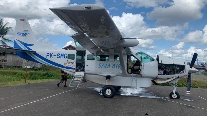 Pesawat SAM Air Yang Hilang Kontak Di Yalimo Papua Pegunungan