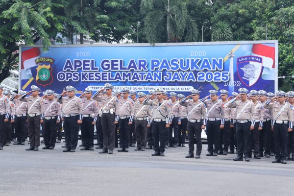 Operasi Keselamatan Jaya 2025 Digelar, Polda Metro Jaya Kerahkan 1.675 Personel