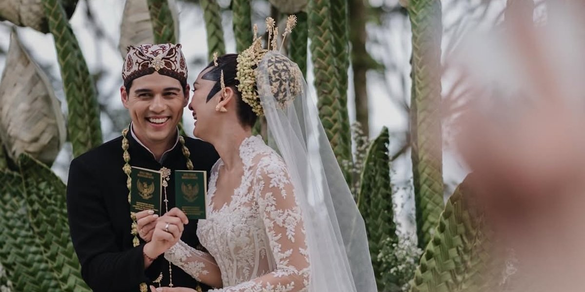Aksesori Akad Luna Maya, Rinaldy Pakai Logam & Kristal
